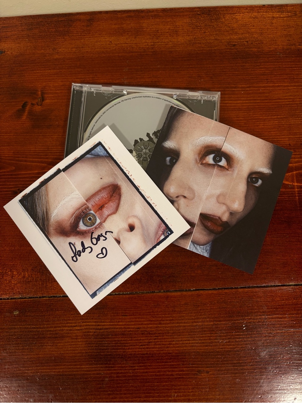 SIGNED Lady Gaga - Mayhem CD
